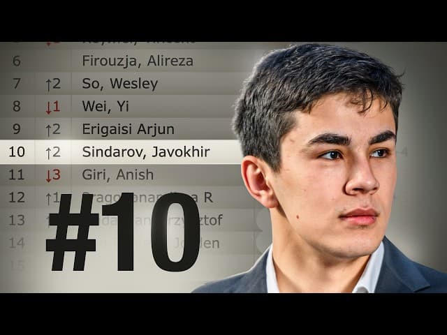 Sindarov Jonli reytingda TOP 10 talikda! - Nomzodlar turniri 1-tur Esipenko ustidan G'alaba