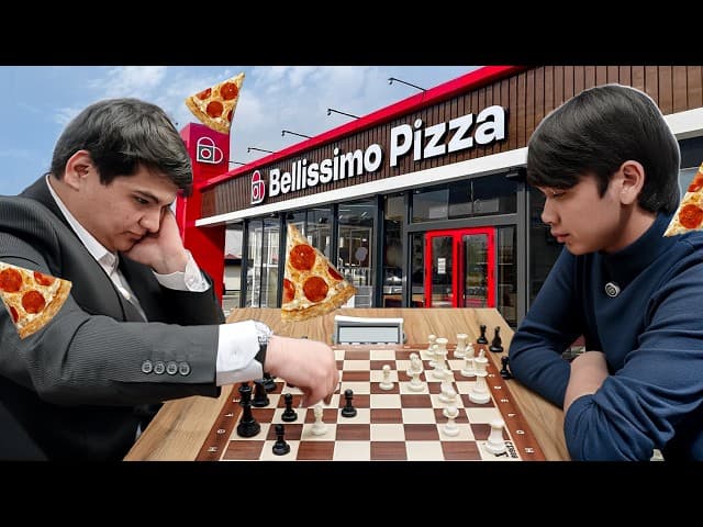 BELLISSIMO - Meni shaxmatda yuting bepul PIZZA oling!