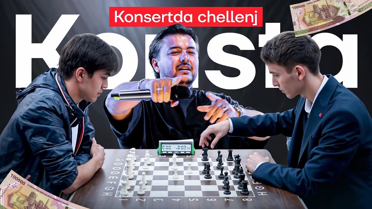 Shaxmatni tushunadigan KONSTA muxlislariga 500 MINGDAN tarqatdik | Meni yuting 500 ming oling
