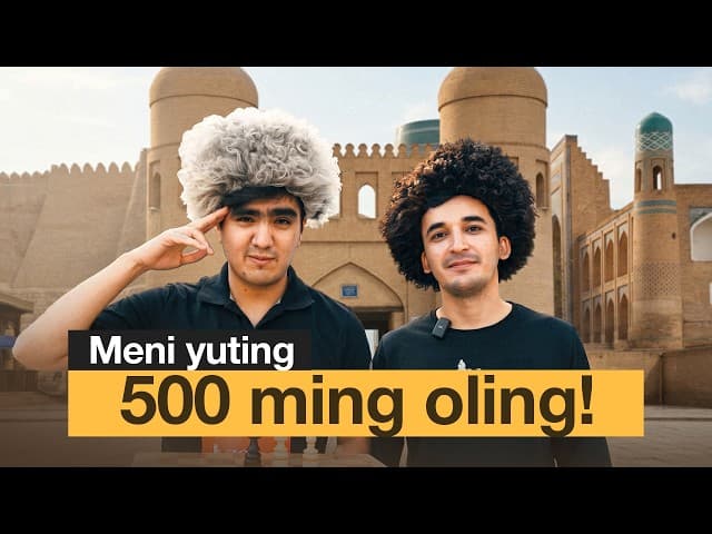 XIVA - Shaxmatda meni yuting 500 ming oling!