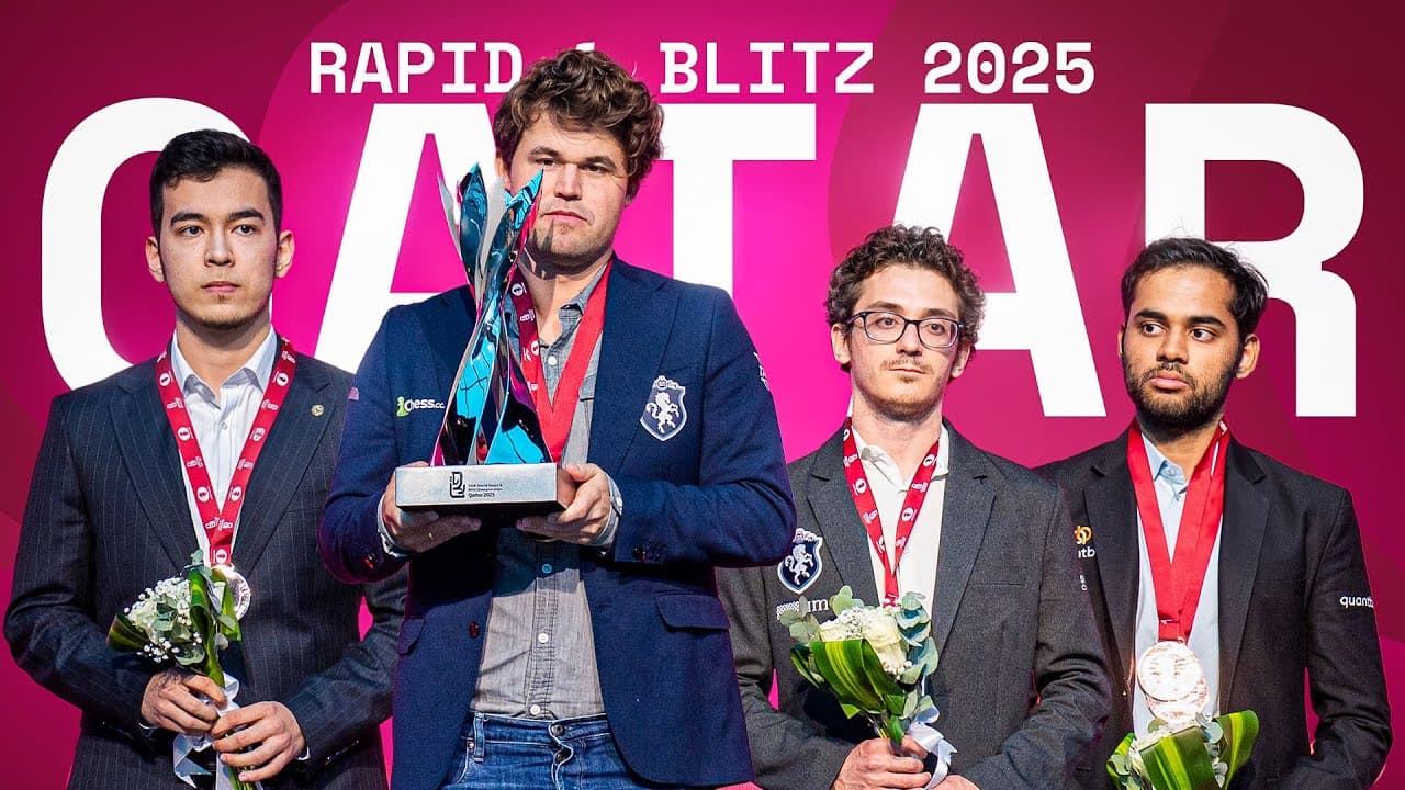 O’zbekistonliklar shahmatning eng tezkor jangida - Rapid&Blitz Jahon Chempionati 2025